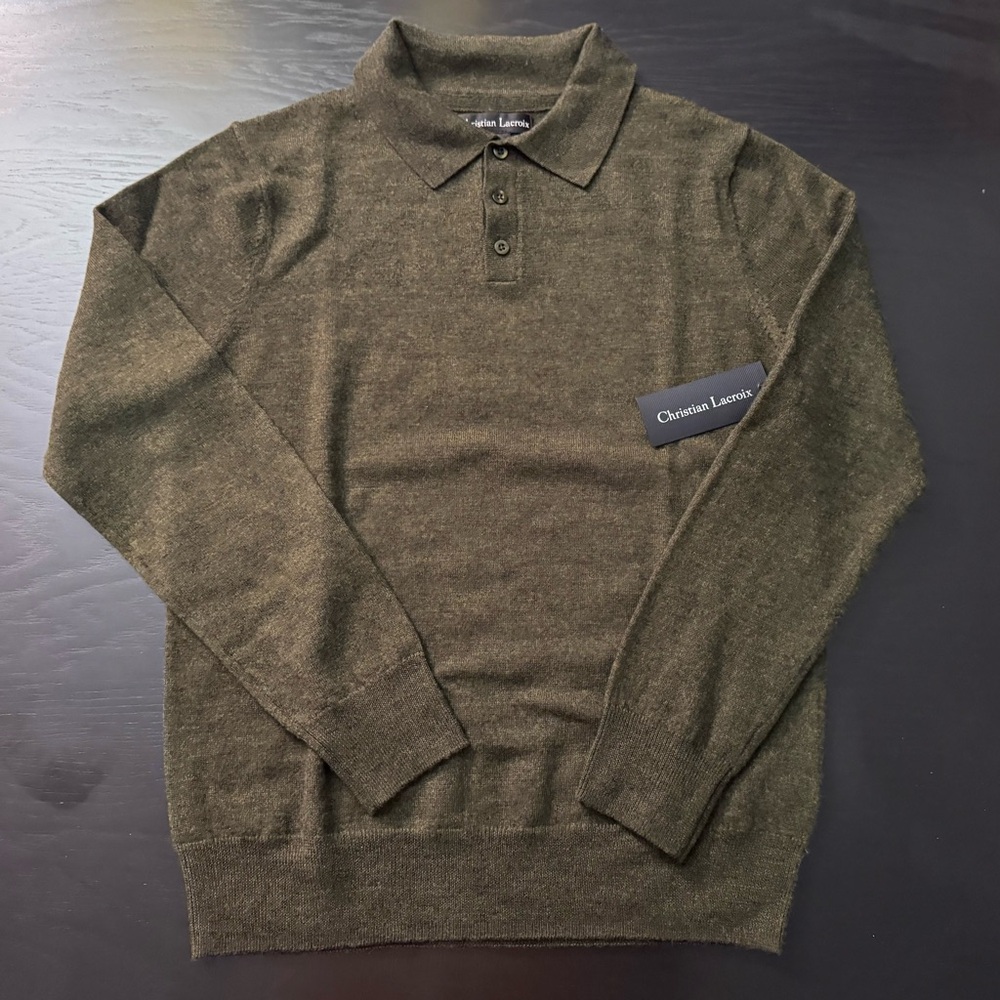 100% Merino Wool Christian Lacroix Sweater